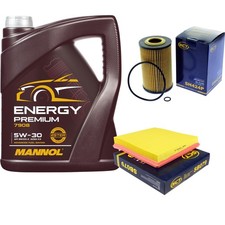 SCT Inspektionspaket 5L MANNOL Energy 5W-30 f�r BMW Z3 Roadster E36 1.8i 1.9i