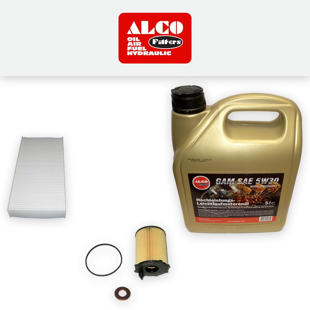 SERVICE KIT for CITROEN DISPATCH 1.6 HDI OIL CABIN FILTER XF C2/C3 OIL 2007-2016