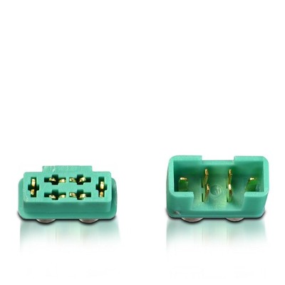 High current MPX plug socket with solder ring 1 pair partCore 100211
