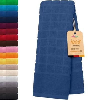 Duschvorleger Badematte 50x70 cm Baumwolle 700g/m² EllaTex Paris weich saugstark