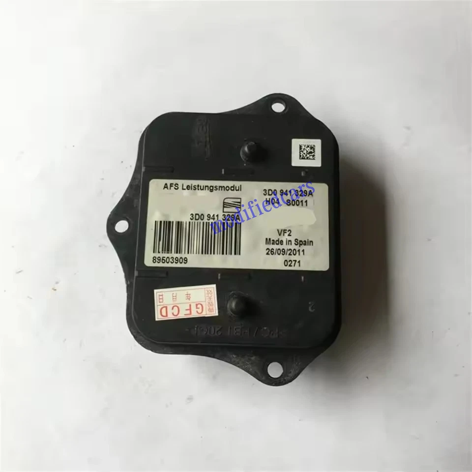 Módulo de controle de farol AFS genuíno 3D0941329A para assento Audi Q5 VW Golf Passat - Imagem 3 de 4