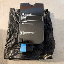 Lexmark 24b6720 Black Hi Yield Toner Cartridge Genuine New No Box Free Ship