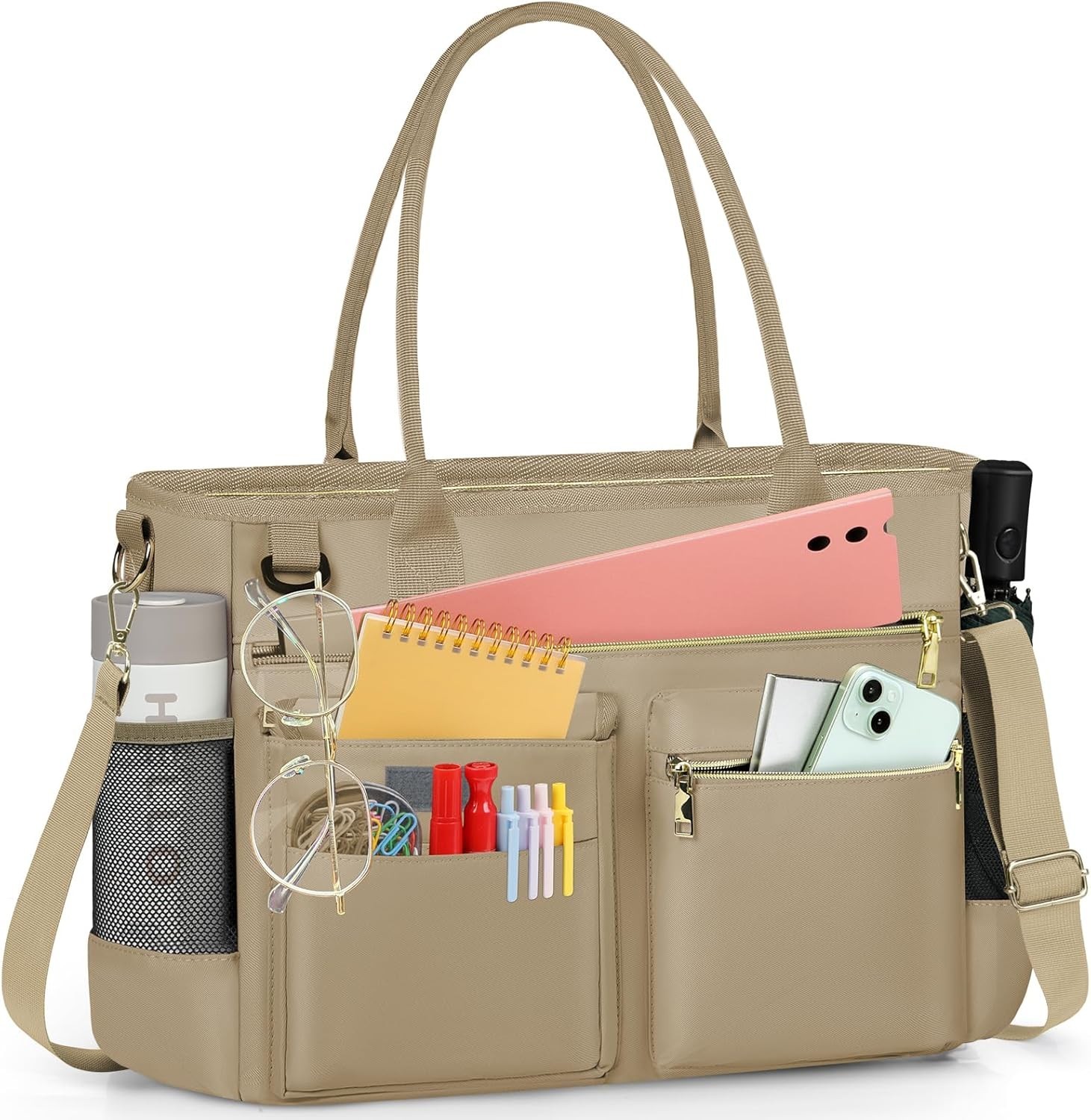 Laptop Tote Bag for Women Work, Teacher Tote Bag Nurse Bag w