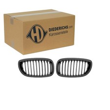 DIEDERICHS SPORT KÜHLERGRILL NIEREN SCHWARZ passend für BMW 3er E46 Coupe Cabrio