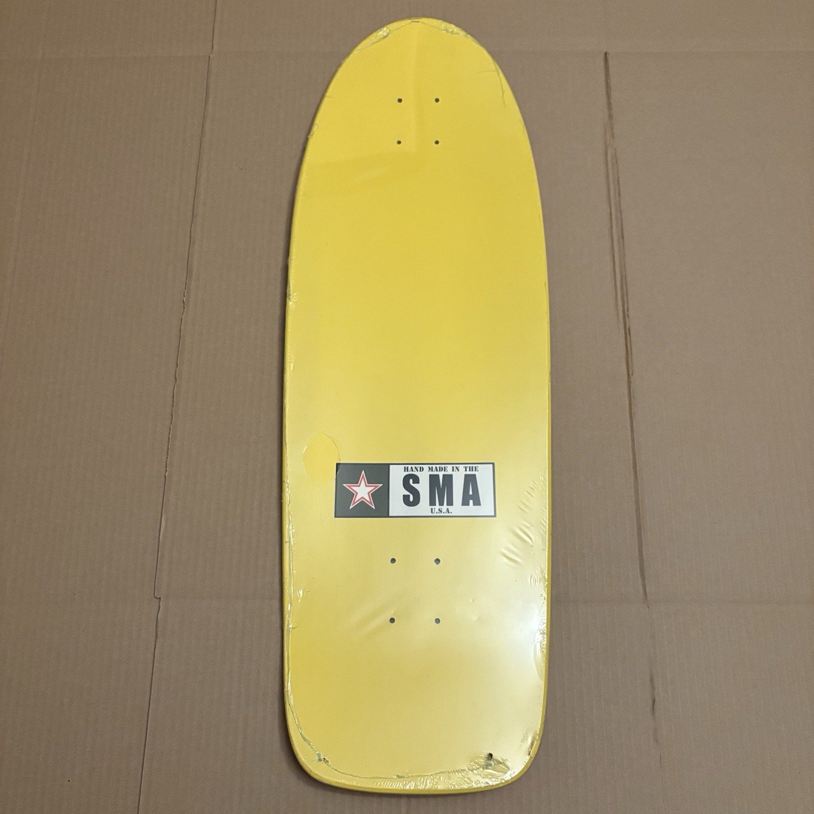 RARE Santa Monica Airlines Skateboard Dogtown Zboyz Yellow Deck 10.25” x 31.75”