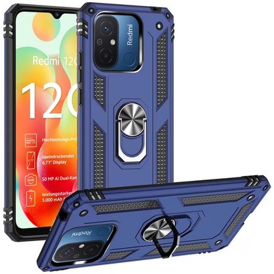 Handy Schutzhülle für Xiaomi Redmi 12C Hybrid Hülle Armor Outdoor Case Cover