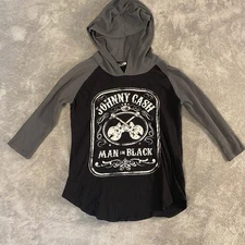 Zion Jonny Cash Shirt Retro Y2K Grunge Women’s M Long Sleeve Skater