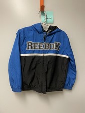 Children's Reebok BLack/Blue Warm Up Jacket - Size 4T