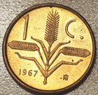 1967 Mexico 1 Centavo Unc.