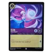Disney Lorcana Card - Elsa Queen Regent - 40/204 - Common - NM