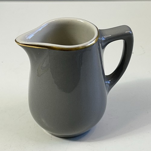 Vintage Lamberton Sterling Creamer R7 Gray Gilded Made in USA