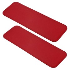 2PCS 13.8 x 5.1 Inch Felt Base Shaper for Handbag  Tote Bag  Purse Red 