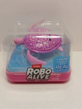 Zuro Robo Alive ~ Robo Turtle ~ Swimming, Walking, Water Activated ~ Pool / Bath