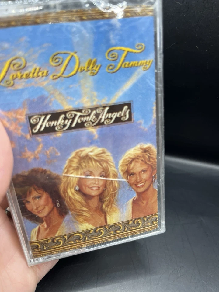 Dolly Parton Loretta Lynn Tammy Wynette Honky Tonk Angels Sealed Cassette Tape - Image 2 of 4
