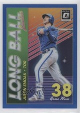 2018 Panini Donruss Optic Long Ball Leaders Blue Prizm /149 Justin Smoak 0q1p