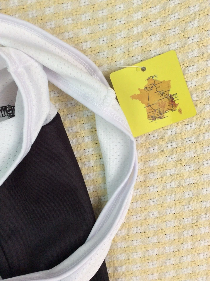 Traje de bicicleta artesanal Bora para hombre talla 2XL negro/blanco/rojo Foto 4 de 4