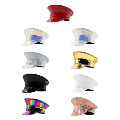 Sailor Hat Chauffeur Hat Fashion Visor für Halloween Cosplay Masquerade Ball