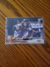 2018 Topps Opening Day Chance Sisco RC Rookie Card Signed IP Auto Orioles MLB. rookie card picture