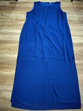 Chaps Navy Blue Long Dress. Size 20W