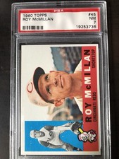1960 Topps Set-Break # 45 Roy Mcmillan PSA 7 NM