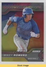 2023 Goodwin Champions Platinum Rainbow Color Wheel Mikey Romero #P37 READ 6kv