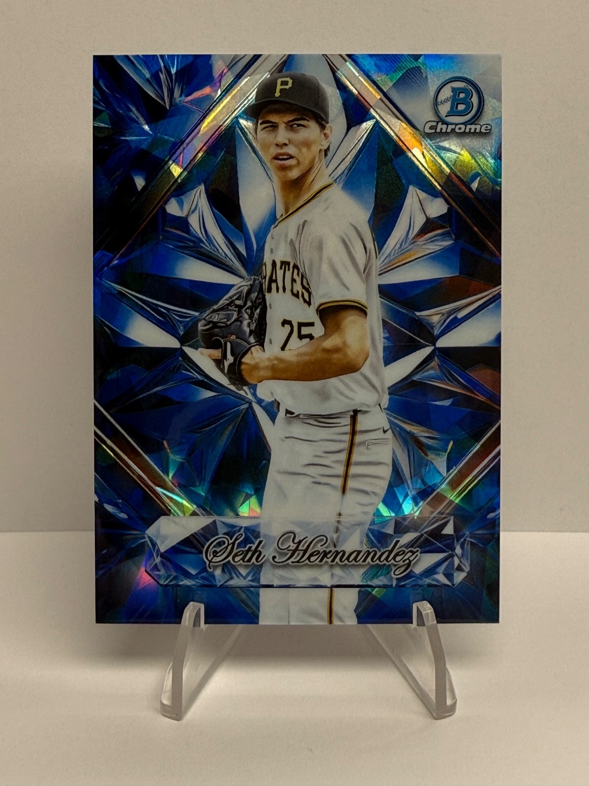 2025 Bowman Chrome Draft Sapphire Sapphire Selections Seth Hernandez #SS-6