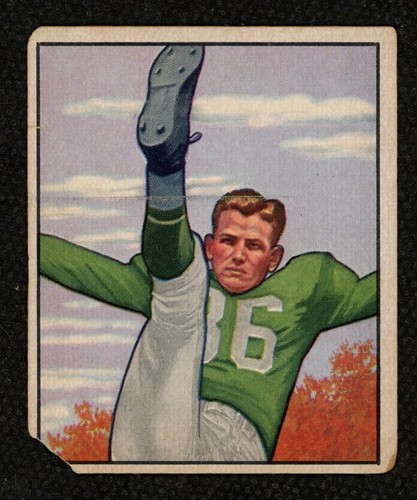 Joe Muha #133 1950 Bowman card
