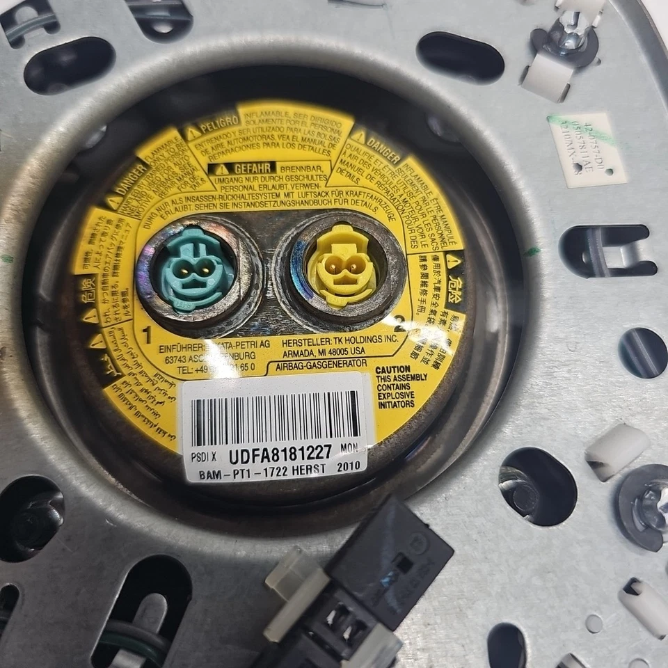 2011 2012 2013 Jeep Grand Cherokee Laredo Steering Wheel OEM Black - Image 4 of 4