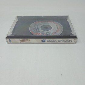 World Series Baseball II (Sega Saturn) Disc & Case NO MANUAL
