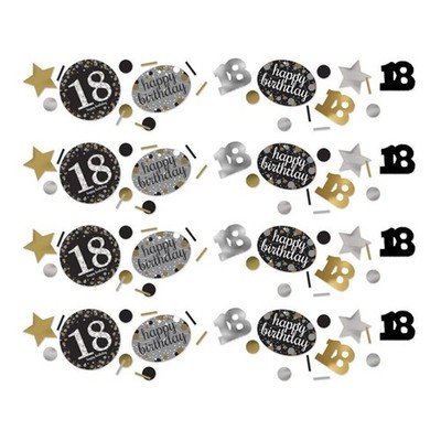 KONFETTI  - 18 SPARKLING GOLD CELEBRATION - GEBURTSTAG 34G NEU OVP