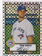 2021 TOPPS HERITAGE TOM HATCH 1952 RETRO XFRACTOR RC ROOKIE #97