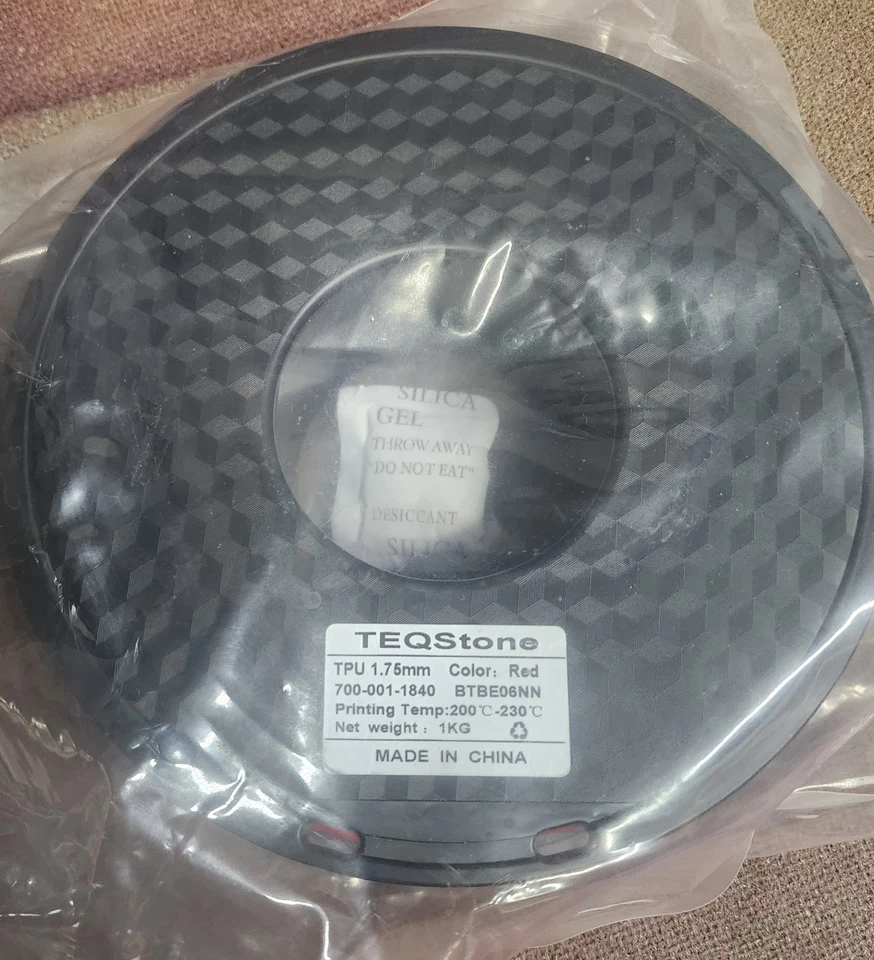 eSun TPU 95A Flexible Soft 3D Print Filament 1.75mm Hardness 95A for 3D Printer - Image 4 of 4