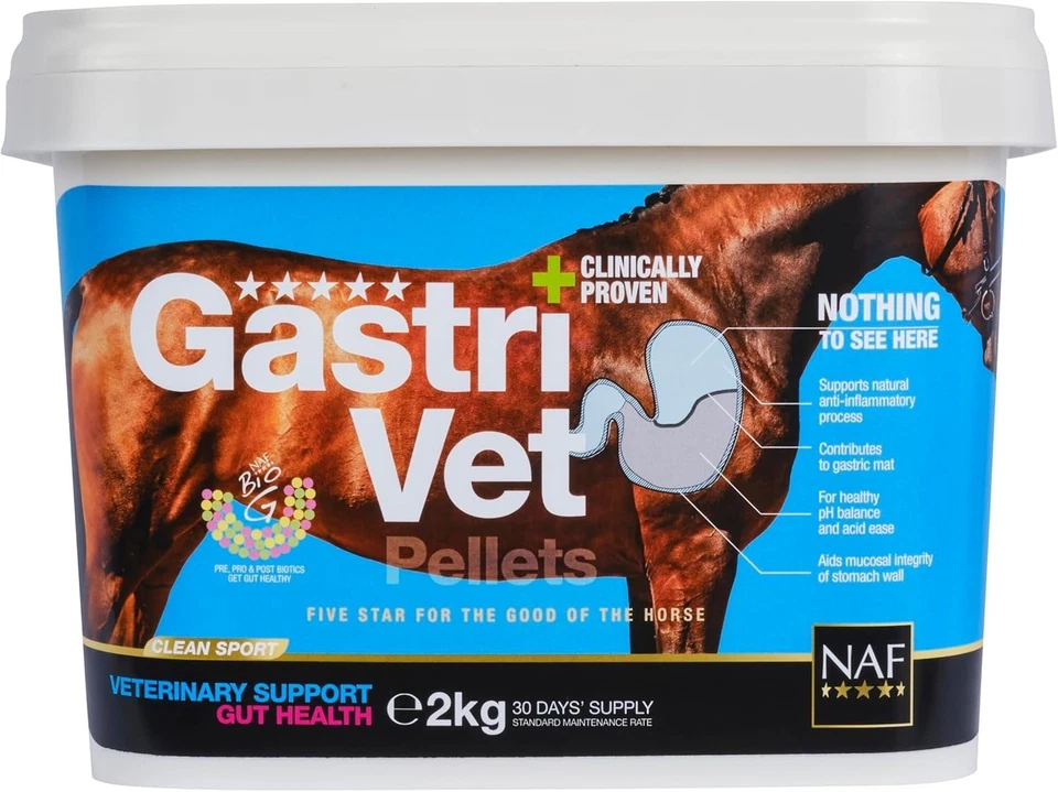 Natural Animal Feeds NAF GastriVet Pellets 2kg
