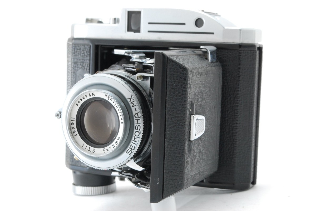 ⏯️【NEAR MINT】 Konica Konishiroku Pearll III 6x4.5 Film Camera