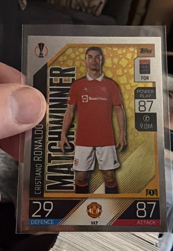 2022-23 Topps Match Attax UEFA Club Competitions - Cristiano Ronaldo #117