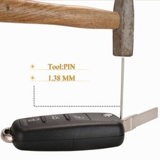 jingyuqin 10Pcs Key Pin Removal Tool Set