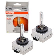 2x OSRAM 66140-1HB XENARC Xenon Brenner Lampe D1S 85V 35W Pk32d-2 4500K
