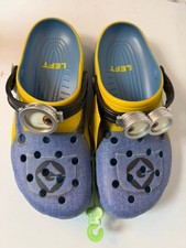 Crocs Despicable Me Classic Clog Shoes Mens Size 13 Minions 209477-001 NWT