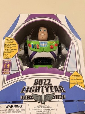Disney Parks Toy Story Buzz Lightyear Interactive Talking 12'' Action Figure