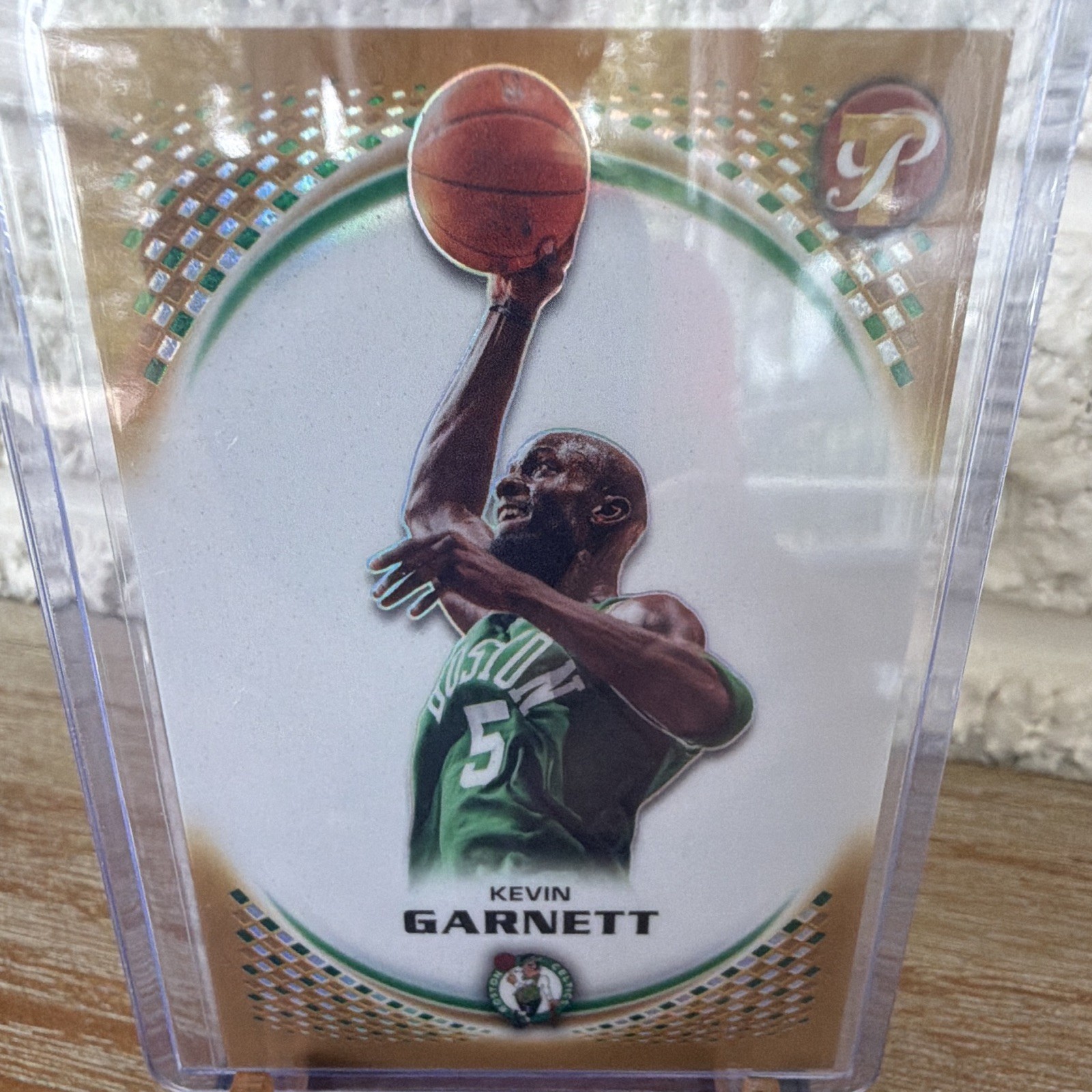 Topps Pristine 2026 Kevin Garnett Celtics #98 Serial Numbered 50/50