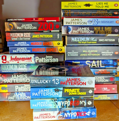 James Patterson - Build Your Own Book Bundle - Buy 3 Get 2 Free