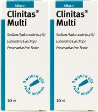 Clinitas Multi 0.4% Eye Drops 10ml X 2