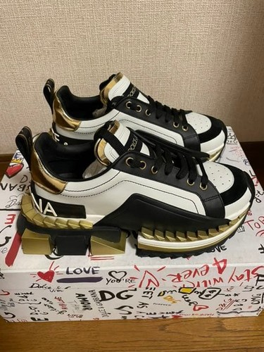 Dolce&Gabbana Men 7.5US Super King Leather Sneakers Almost unused Luxury Casual - Bild 5 von 10