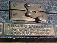 NILSCHE GUNTHER OPTOMETRIST GLASSES KIT GERMANY OPTICAL TRIAL LENS EYE FREE SH