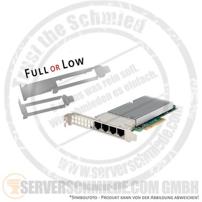 Supermicro Intel AOC-STG-i4T 4x 10GbE RJ-45 QuadPort  XL710 X557 VxLAN PCIe x8