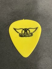 Joe Perry Steven Tyler AEROSMITH Logo Guitar Pick (P)