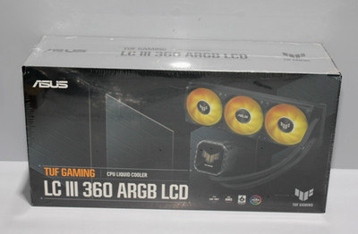 ASUS TUF Gaming LC III 360 ARGB LCD All-in-One-Flüssig-CPU Wasserkühlung NEU