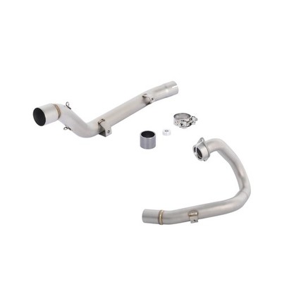 For Suzuki DRZ400S DRZ40EDRZ400SM2000-24Full Exhaust System Header Mid Link Pipe