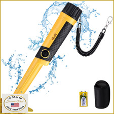 SAKOBS Metal Detector Pinpointer Wand, 5" Depth, Waterproof, Underwater, Kids/Ad