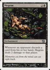 Megrim Eighth Edition - Moderately Played Foil